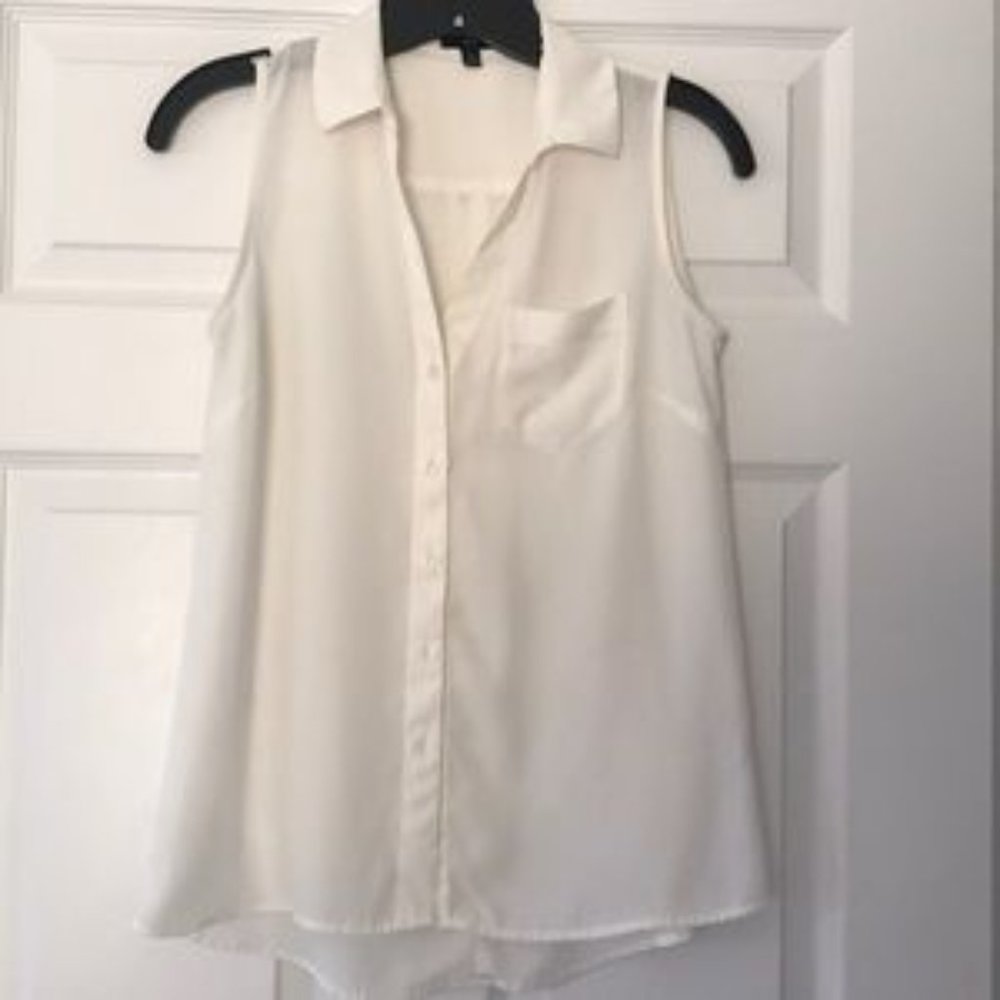 The Limited Ivory Blouse